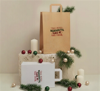 Christmas Bags - The Most wonderful time