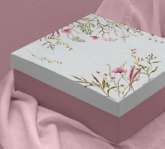 Premium Gift Box - Pink Flower