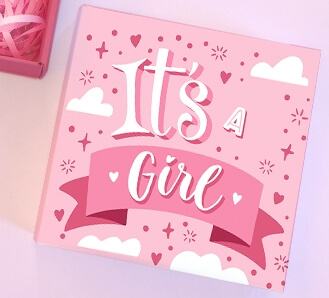 Premium Gift Box - It's a girl