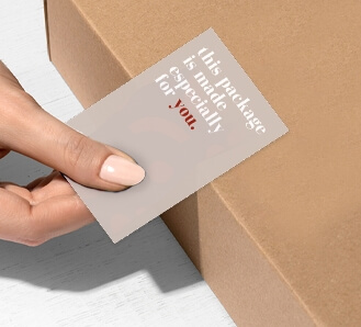Rectangular Stickers - This package is made especially for you