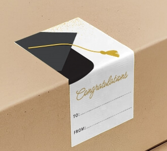 Rectangular Stickers - Congratulations 