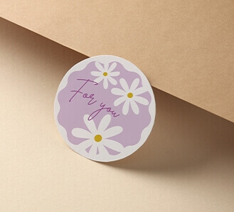 Round Stickers - For you