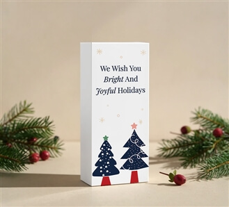 Mini Rectangular Box - Bright and Joyful Holidays