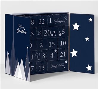 24 days Advent calendar - Blue edition 