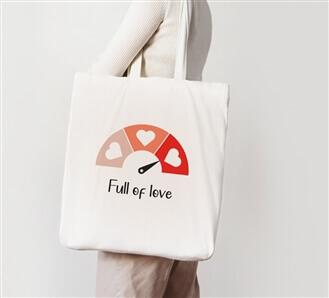 Valentine’s Tote Bags - Full of Love
