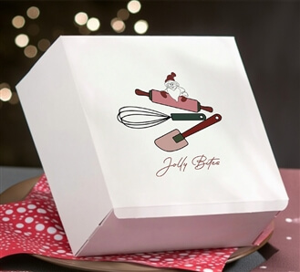 Christmas Pastry Boxes - Design 1