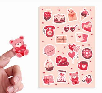 Stickers Sheet Design 1