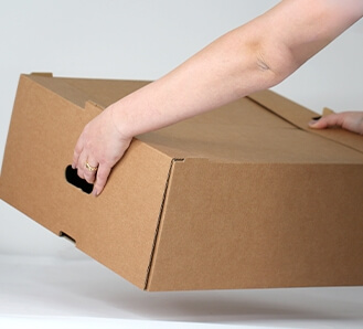 Grocery Delivery Box - Closed Top