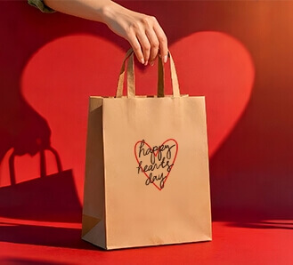 Valentine Bag - Happy Hearts Day
